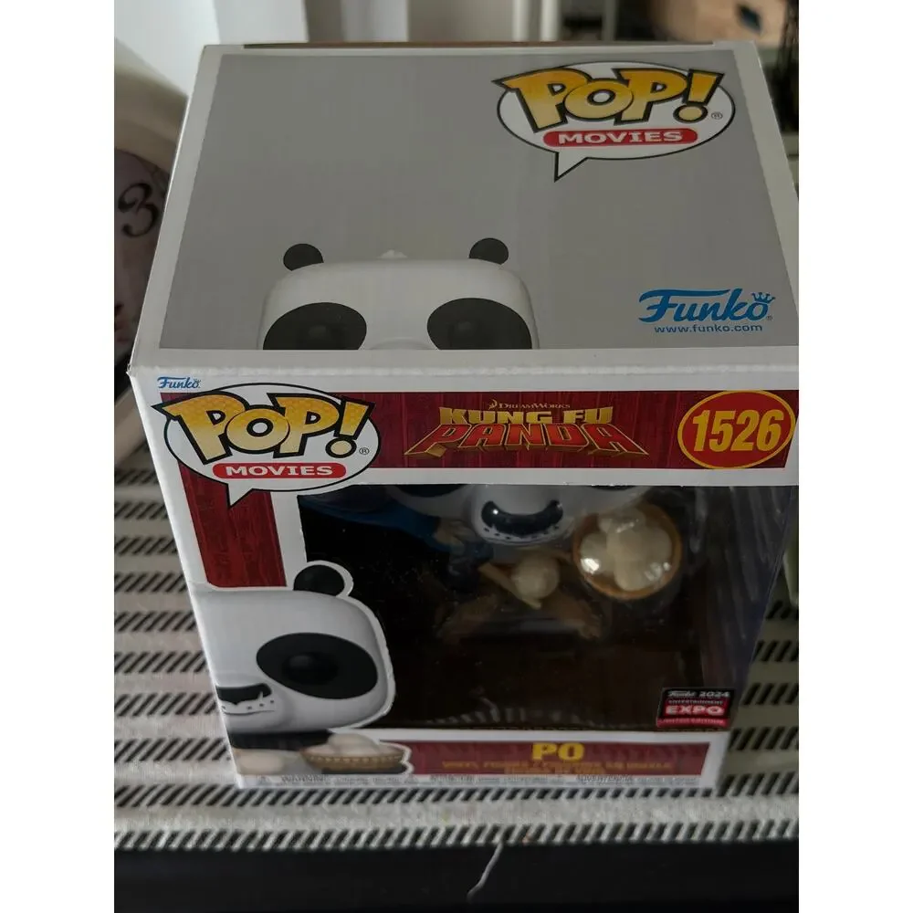 Funko Pop Kung Fu Panda Super Po with Dumplings #1526 C2E2 Exclusive